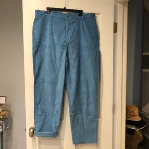 5/$20 Light blue high waisted corduroy pants